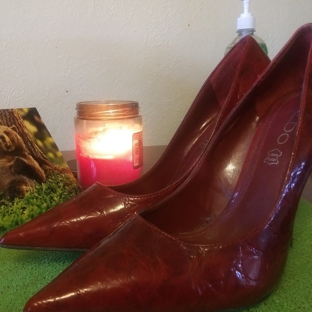 Also red heels